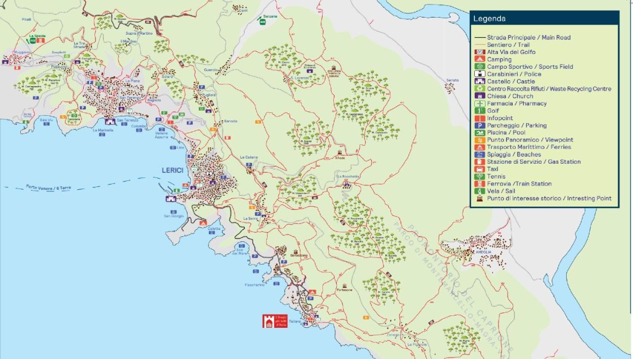 Marea Apartman Lerici Kültér fotó